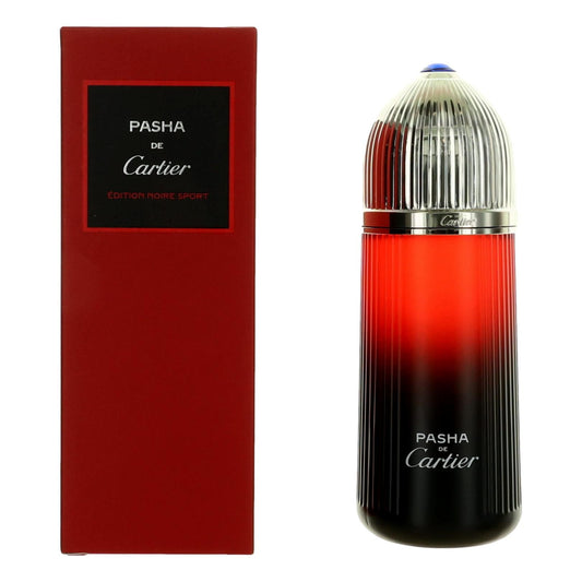 Pasha de Cartier Edition Noire Sport by Cartier, 5oz EDT Spray men