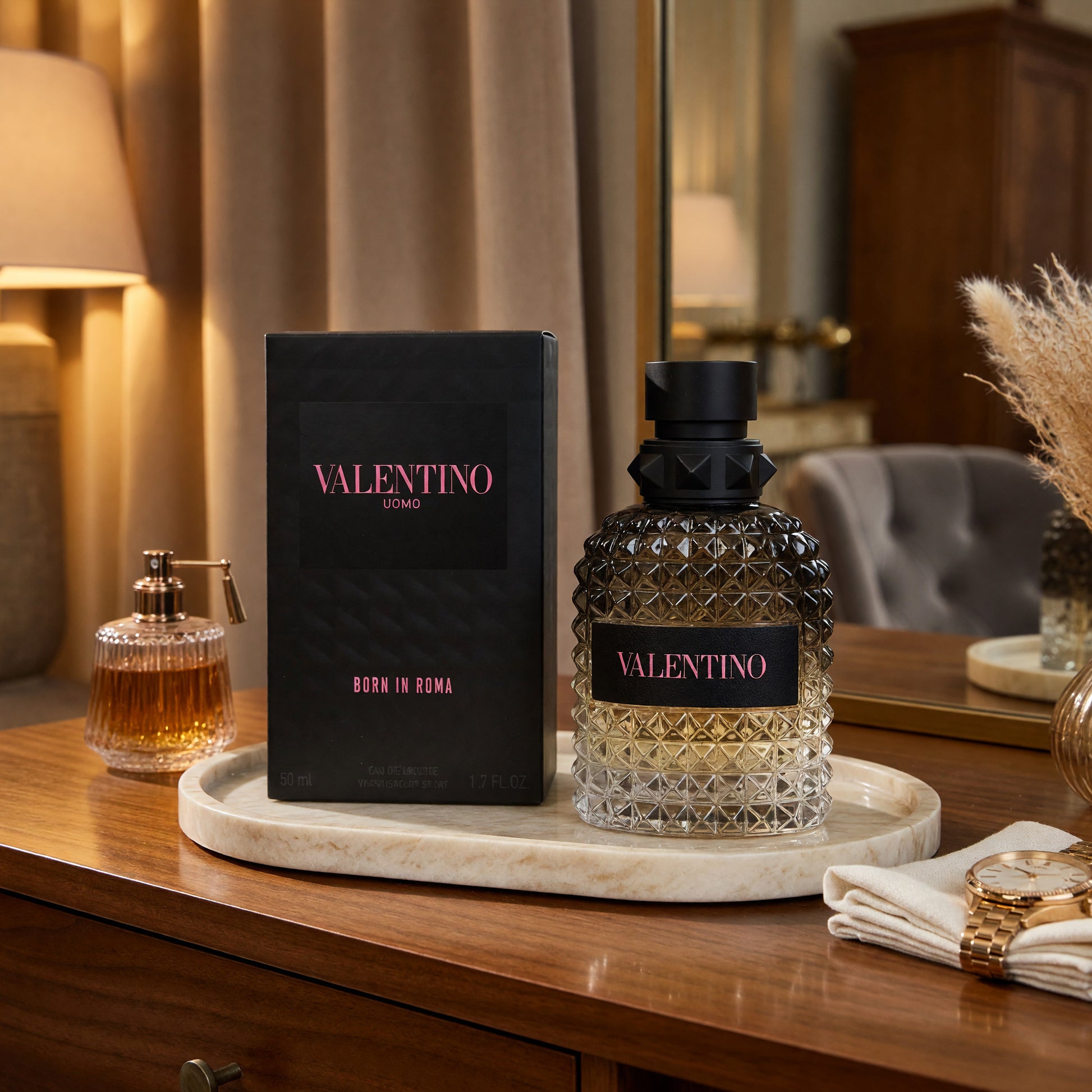 Valentino Uomo Born In Roma by Valentino, 1.7 oz EDT Spray for Men