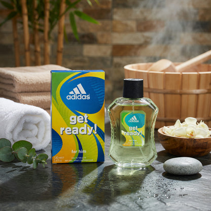 Adidas Get Ready by Adidas, 3.4 oz EDT Spray for Men