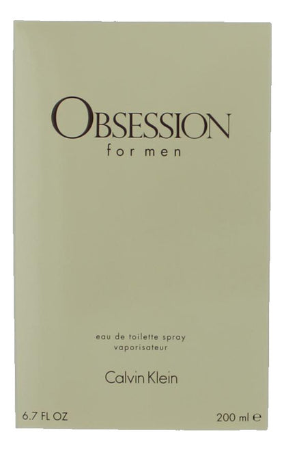 Obsession by Calvin Klein, 6.7 oz EDT Spray for Men
