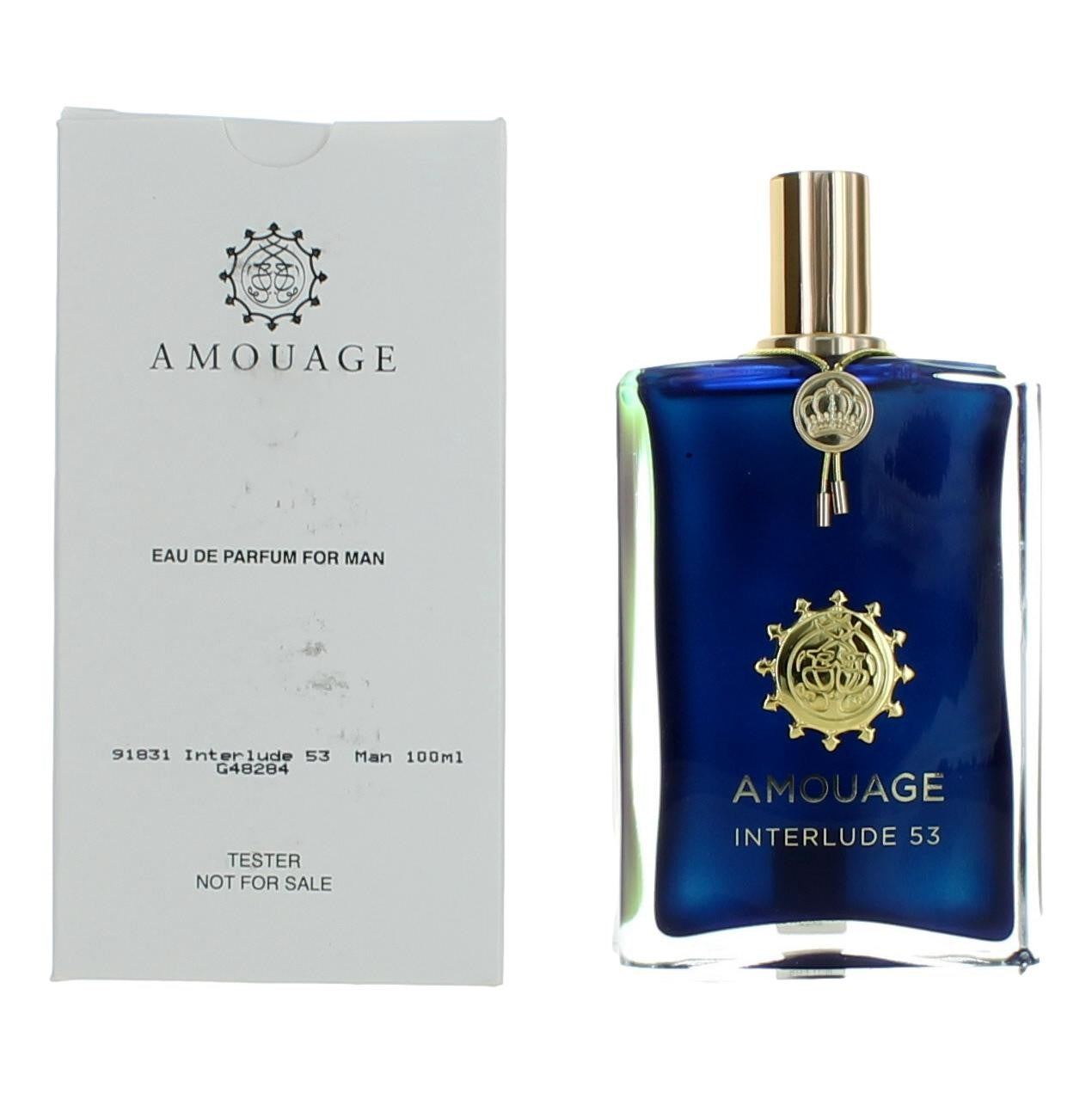 Interlude 53 by Amouage, 3.4 oz EDP Spray for Men Tester