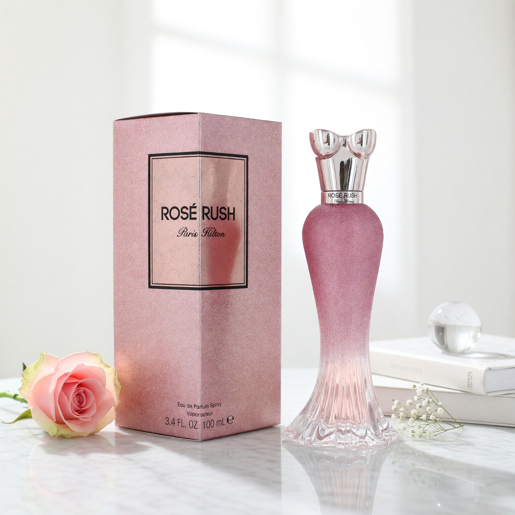 Rose Rush by Paris Hilton, 3.4 oz EDP Spray for Women