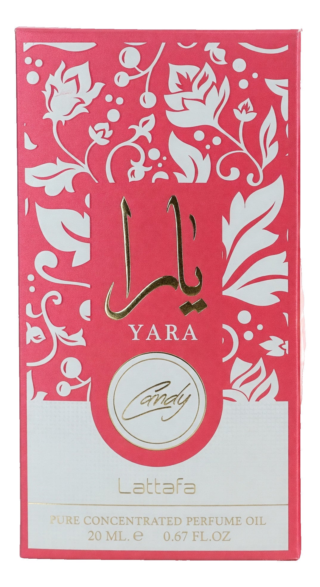 Yara Candy by Lattafa, 0.7 oz Concentrated Perfume Oil for Women  