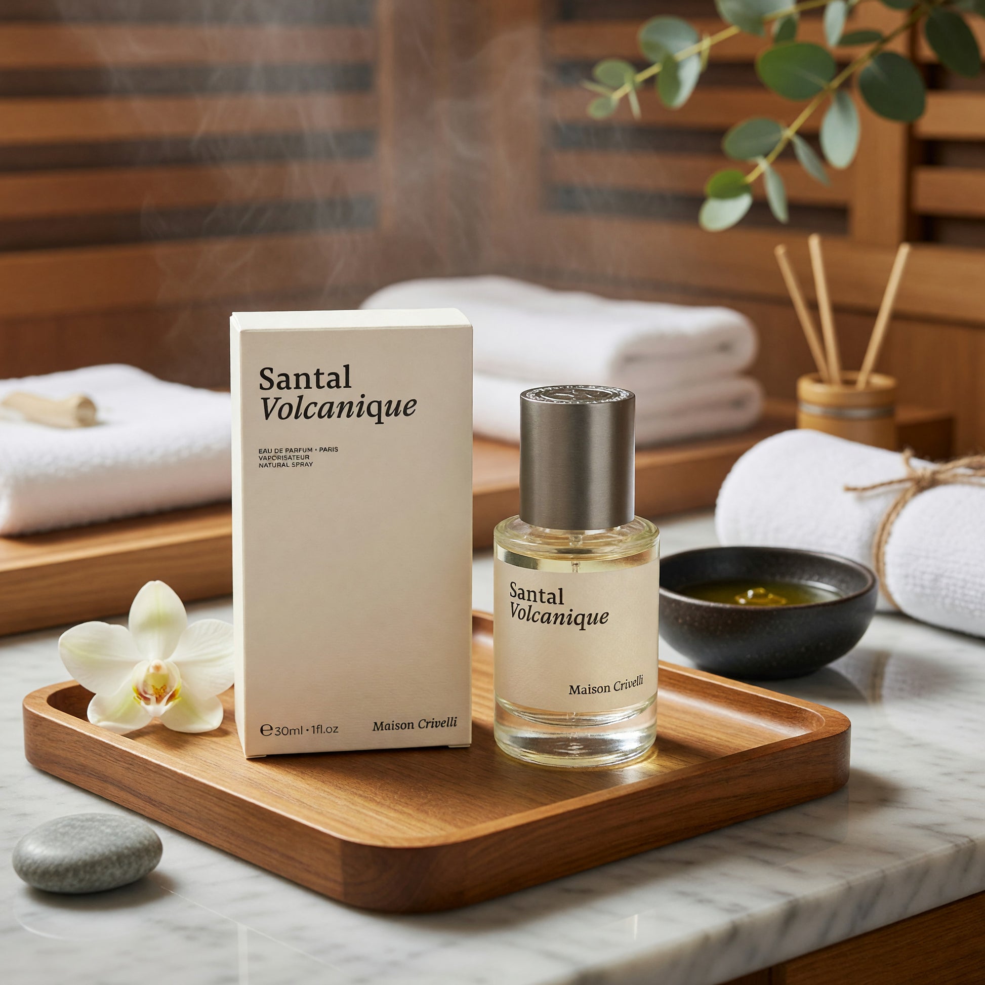 Santal Volcanique by Maison Crivelli, 1 oz EDP spray for Unisex