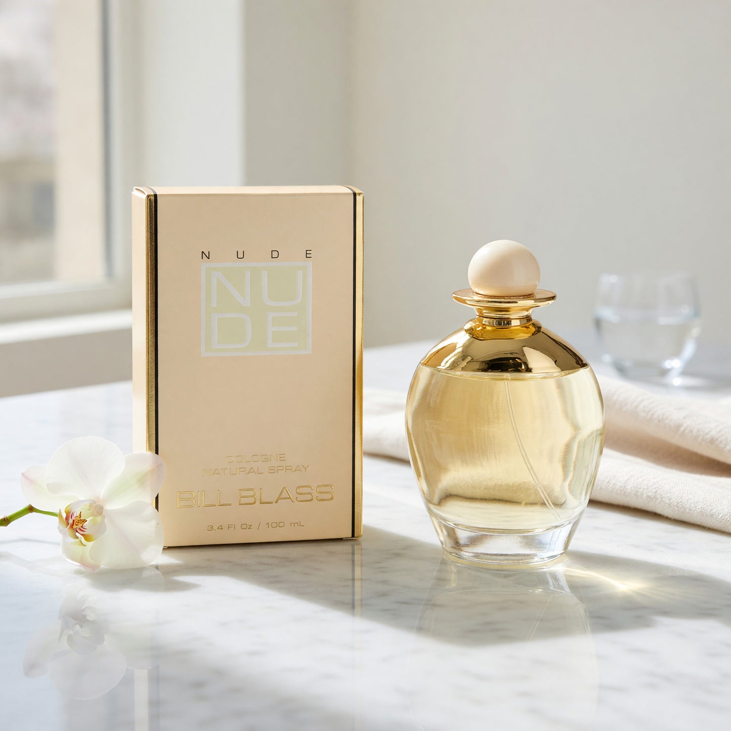 Nude by Bill Blass, 3.4 oz Cologne Spray for Women