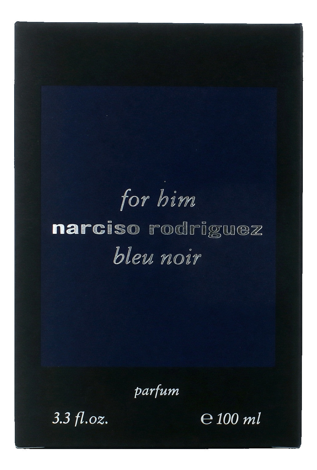 Narciso Rodriguez Bleu Noir by Narciso Rodriguez, 3.3oz Parfum Spray men