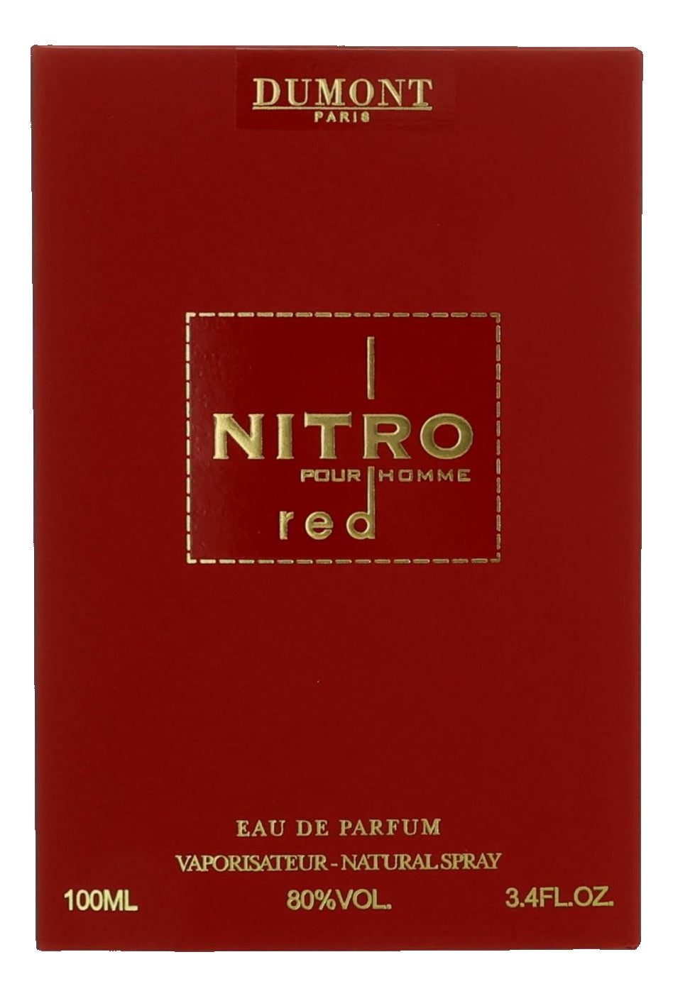 Nitro Red by Dumont, 3.4 oz EDP Spray for Men