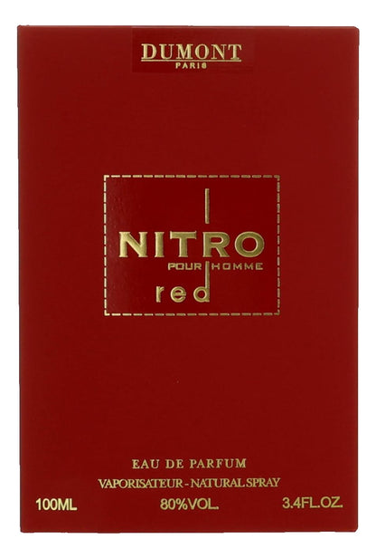 Nitro Red by Dumont, 3.4 oz EDP Spray for Men