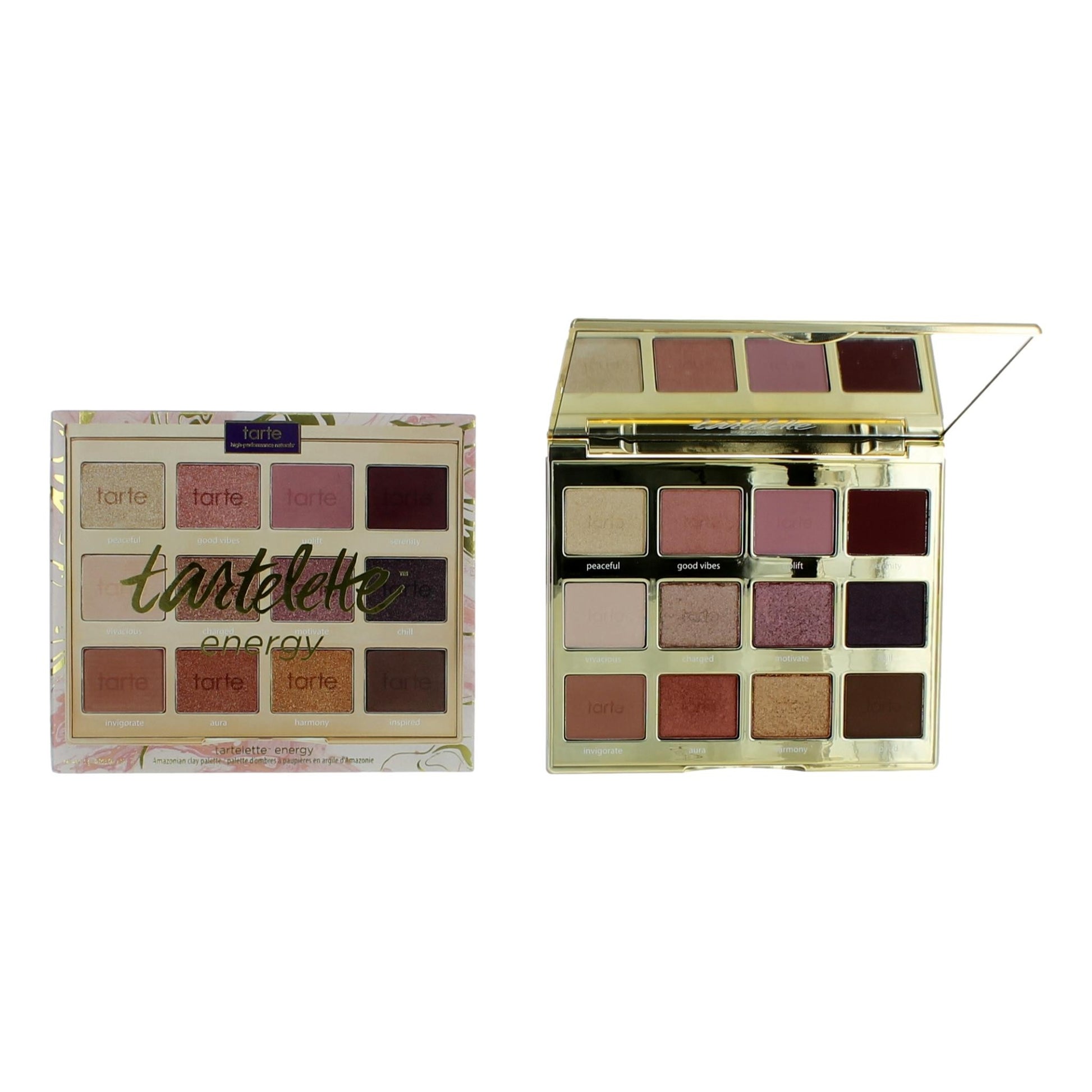 Tarte Tartelette Energy by Tarte, Amazonian Clay Palette for Women