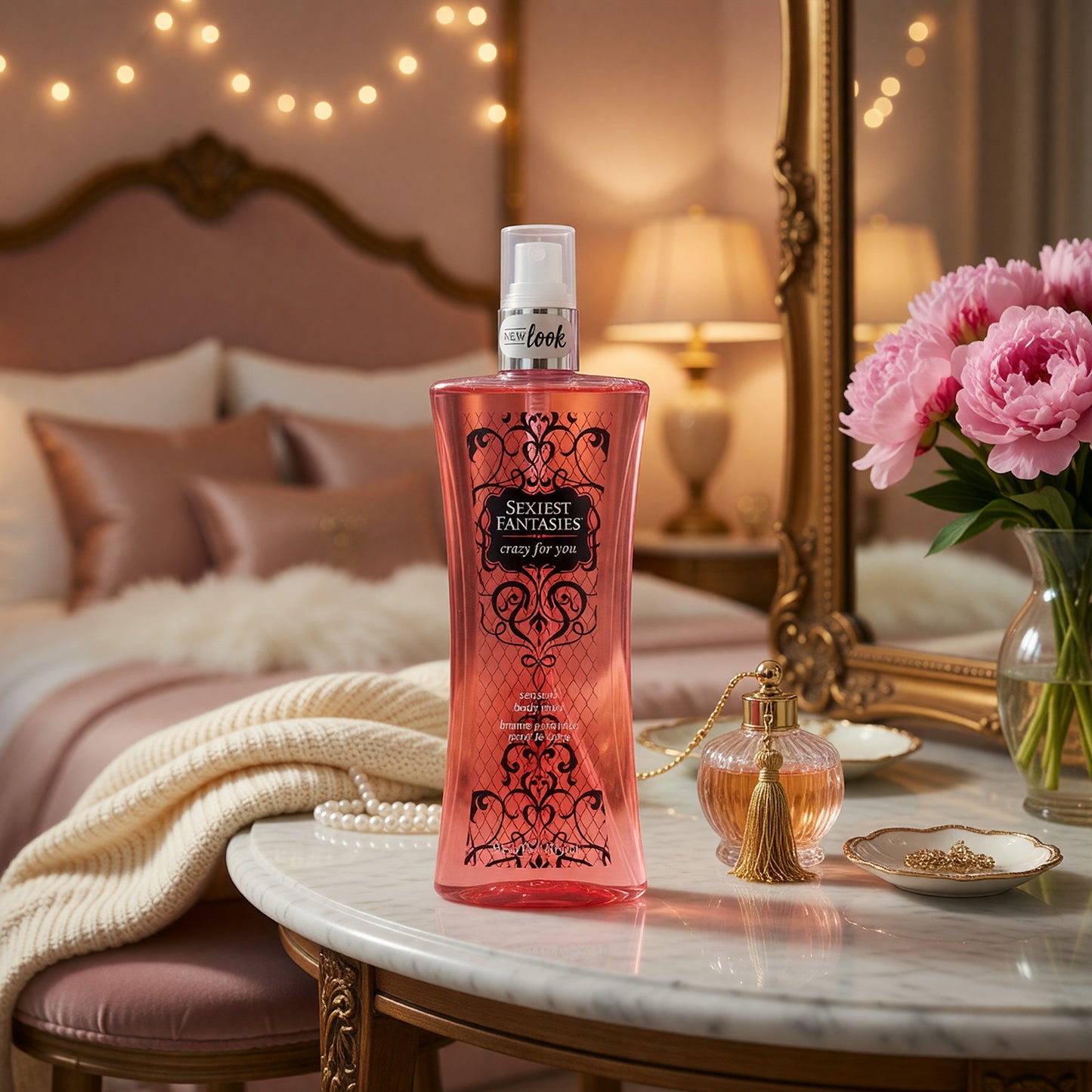 Sexiest Fantasies Crazy for You by Parfums De Coeur, 8oz Body Mist women