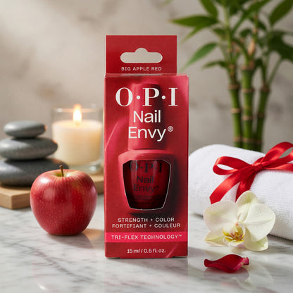 OPI Nail Envy by OPI, 0.5 oz Nail Strengthener - Big Apple Red - Big Apple Red