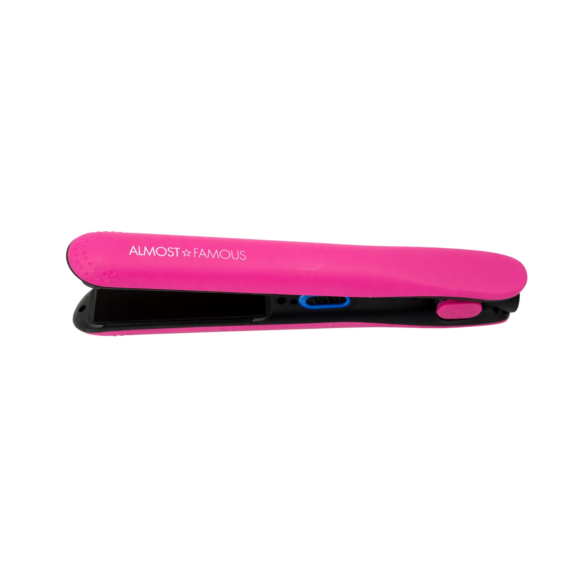 Fierce Glam by Almost Famous, Flat Iron With Travel Pouch - Pink 