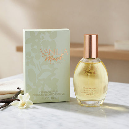 Vanilla Musk by Coty, 1 oz Cologne Spray for Women