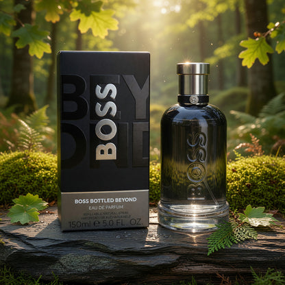 Boss Bottled Beyond by Hugo Boss, 5 oz EDP Spray Refillable for Men