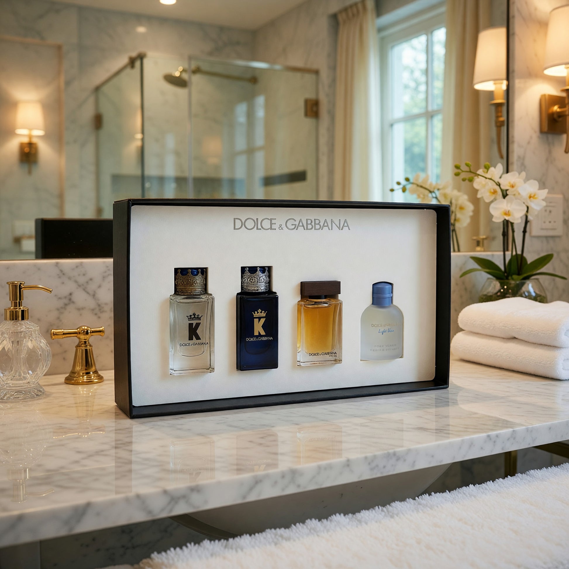 Dolce & Gabbana by Dolce & Gabbana, 4 Piece Set for Men