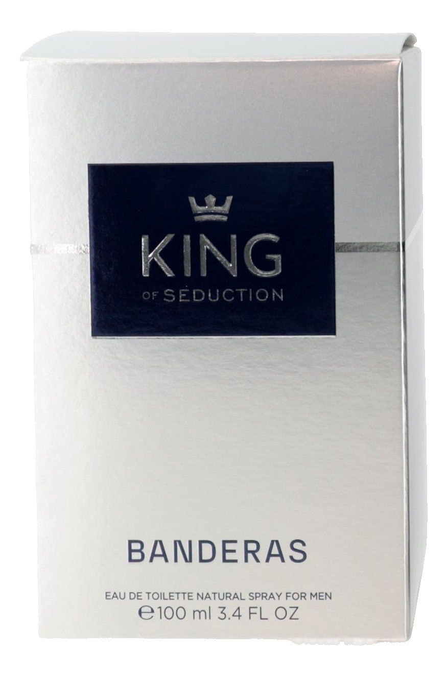 King of Seduction by Antonio Banderas, 3.4 oz EDT Spray for Men