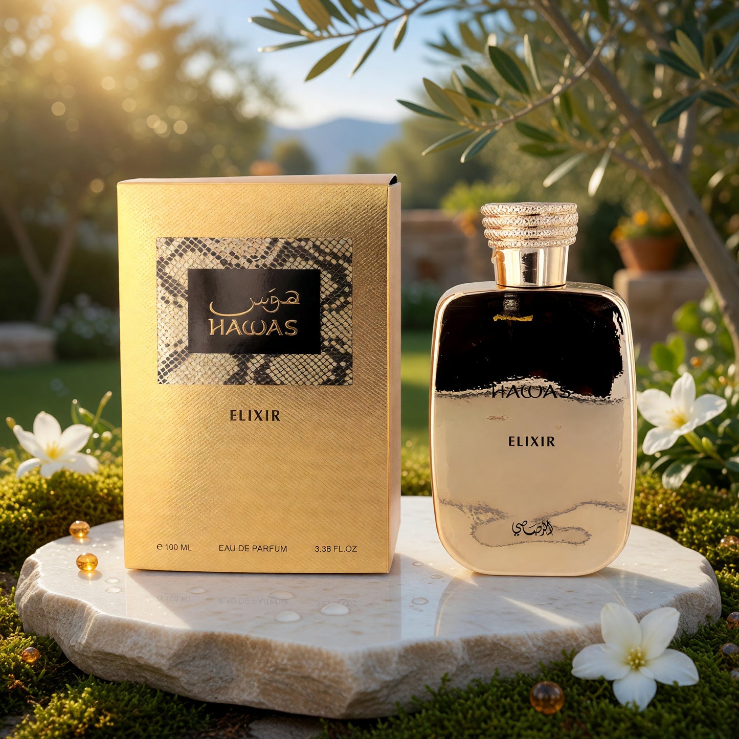 Hawas Elixir by Rasai, 3.4 oz EDP for Men