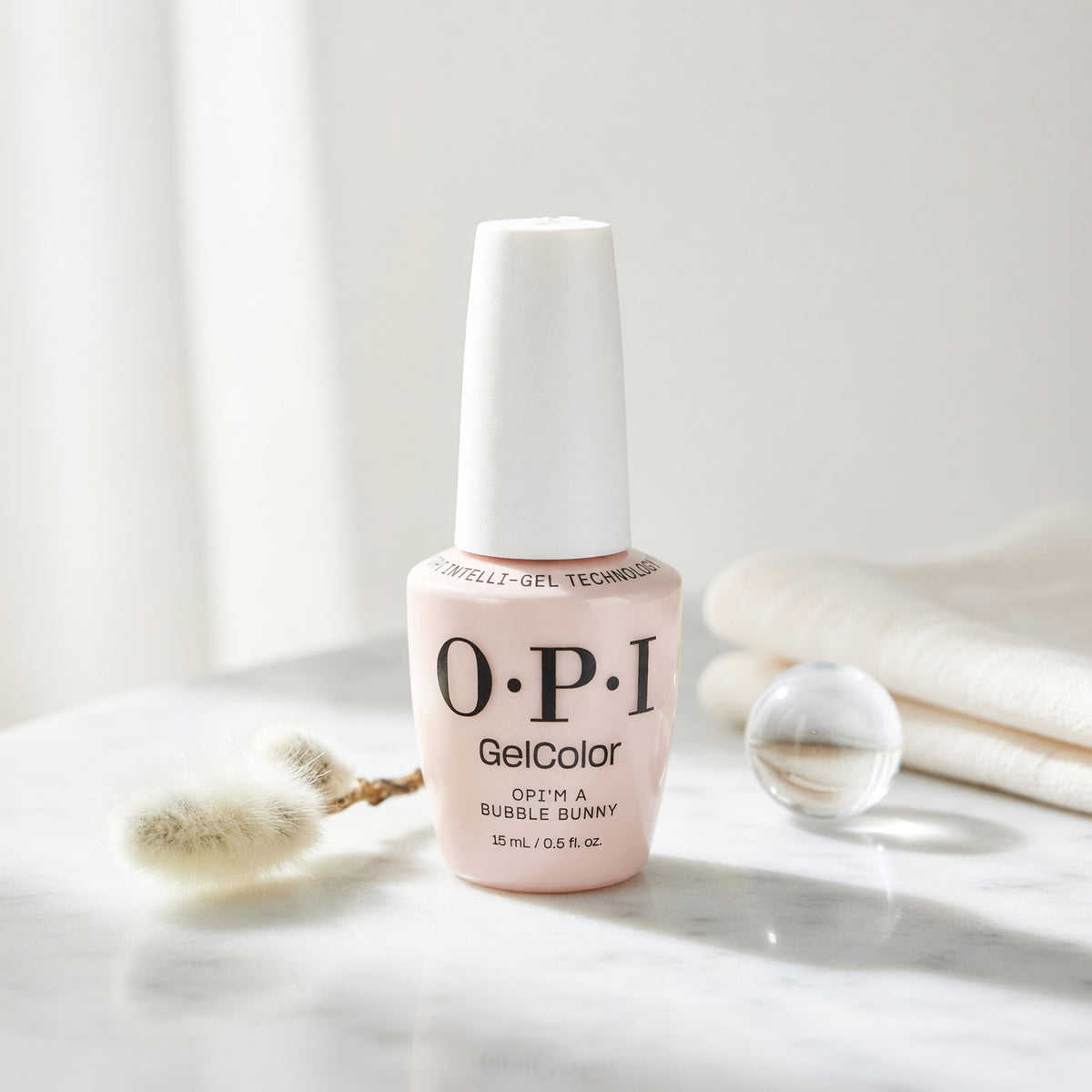 OPI Gel Nail Polish by OPI, 0.5 oz Gel Color - OPI'm a Bubble Bunny - OPI'm a Bubble Bunny