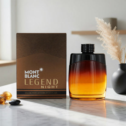 Mont Blanc Legend Night by Mont Blanc, 3.3 oz EDP Spray for Men