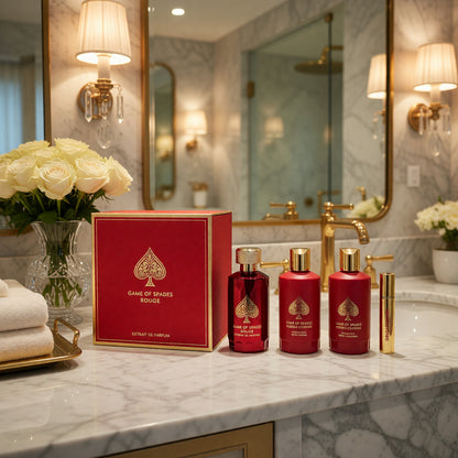 Game of Spades Rouge by Jo Milano 4 Piece Gift Set for Unisex