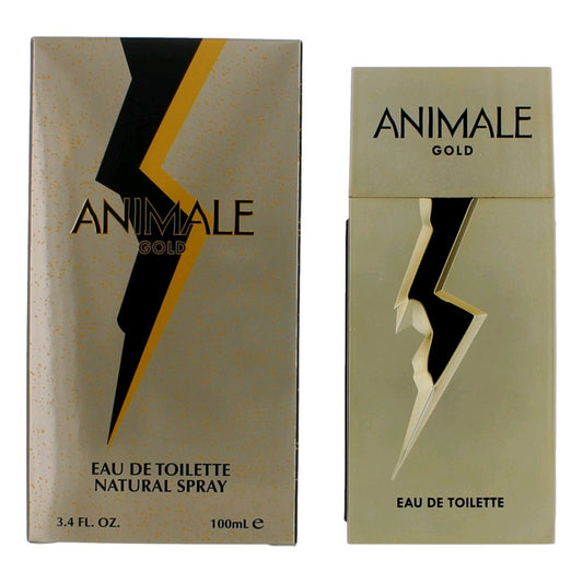 Animale Gold by Animale, 3.4 oz EDT Spray for Men