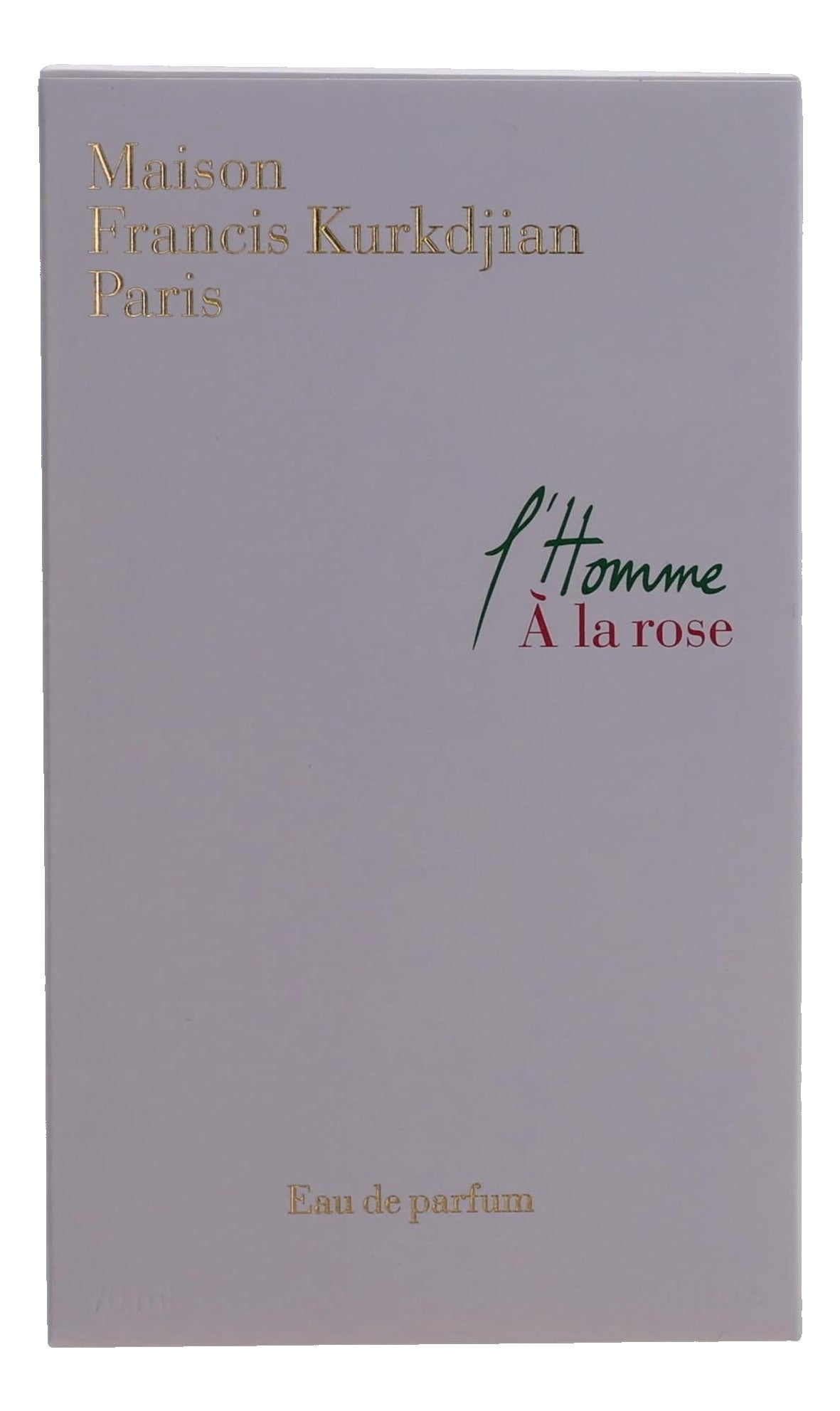 L'Homme A La Rose by Maison Francis Kurkdjian, 2.4oz EDP Spray men