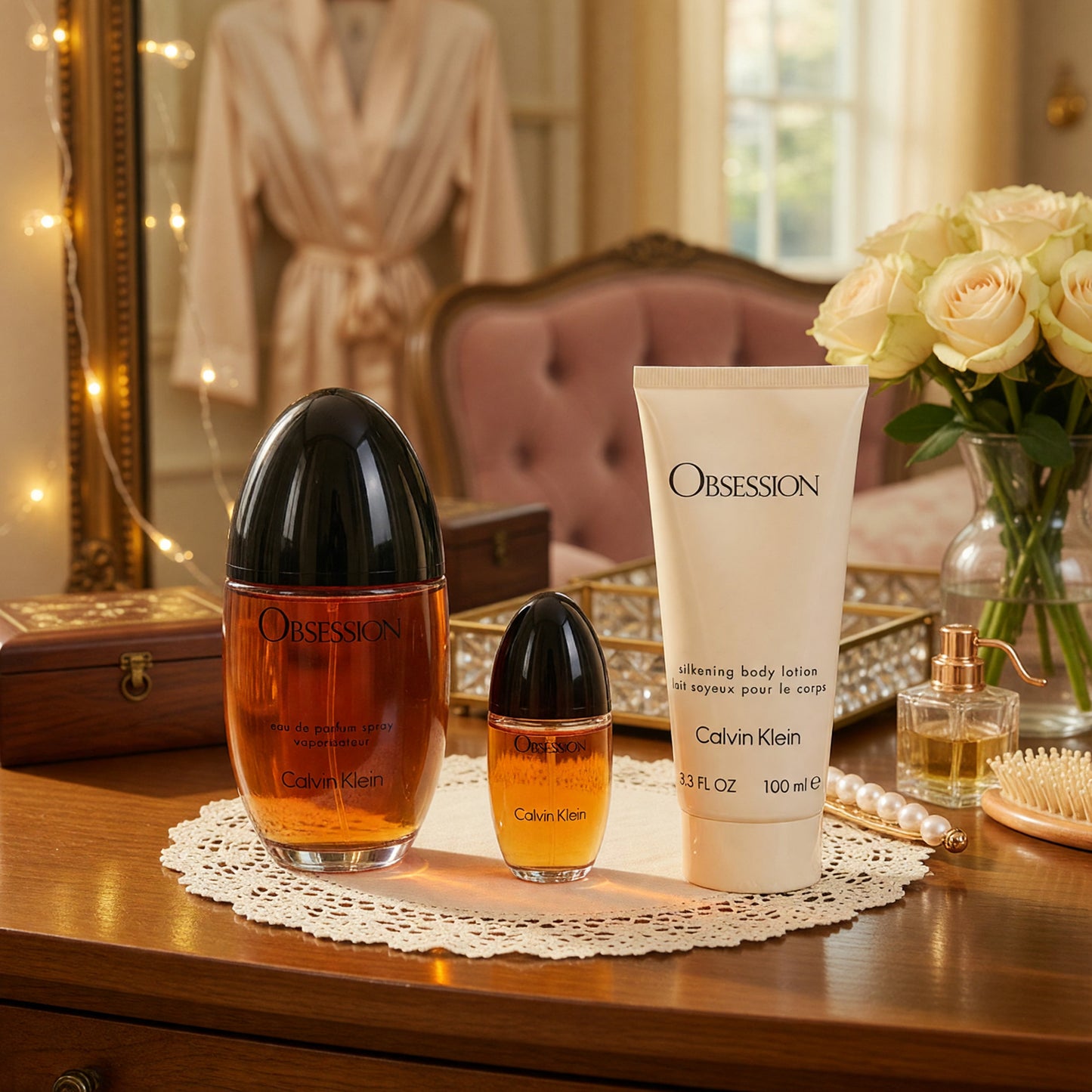 Obsession by Calvin Klein, 3 Piece Set for Women