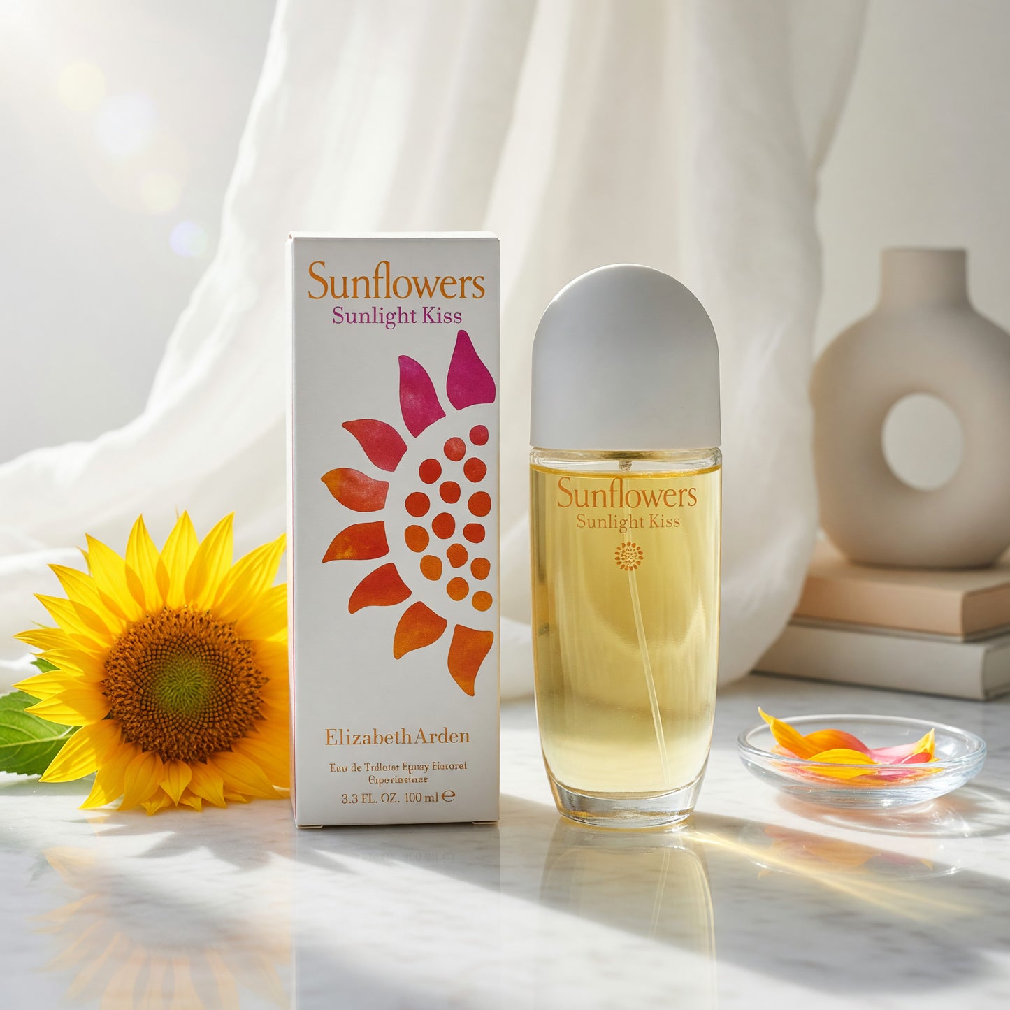 Sunflowers Sunlight Kiss by Elizabeth Arden, 3.4oz EDT Spray women