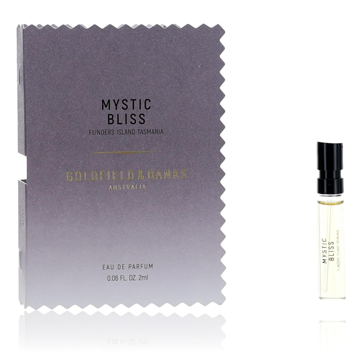 Mystic Bliss by Goldfield & Banks, 0.06oz Perfume Spray for Unisex Sample 
