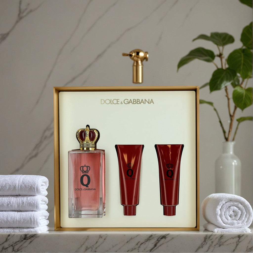 Q by Dolce & Gabbana, 3 Piece Gift Set for Women