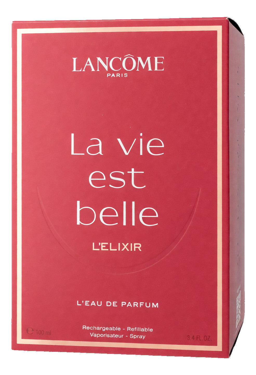 La Vie Est Belle L'Elixir by Lancome, 3.4 oz EDP Refillable for Women 