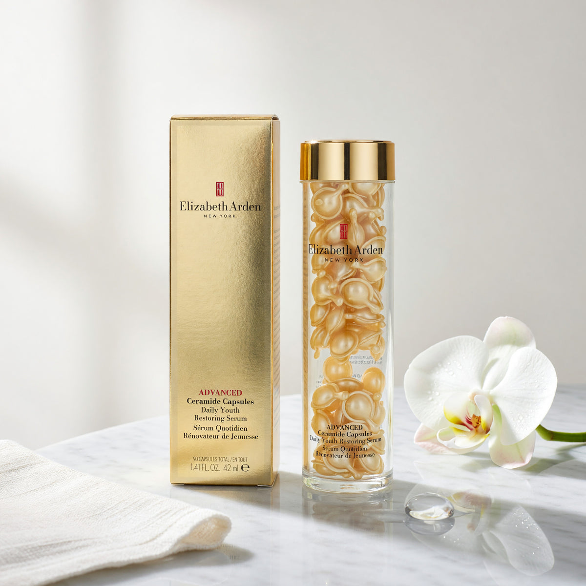 Ceramide by Elizabeth Arden, 90 Daily Youth Restoring Serum Capsules