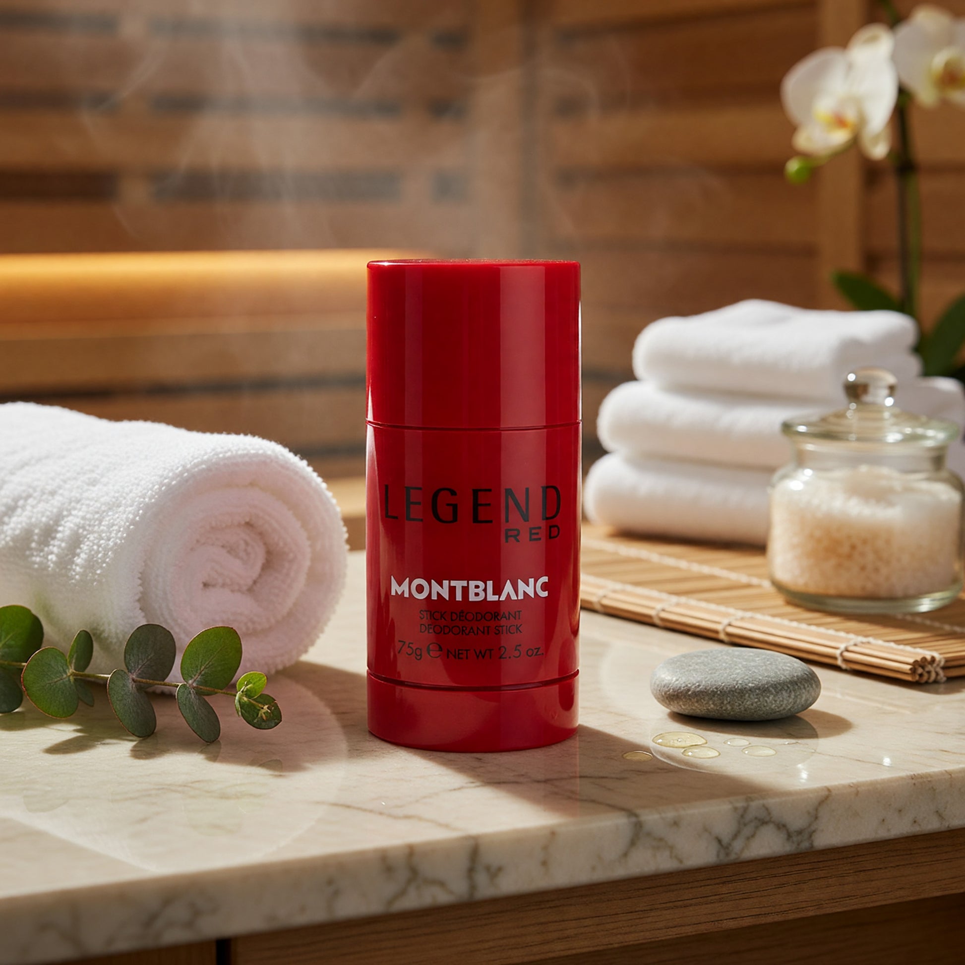 Mont Blanc Legend Red by Mont Blanc, 2.5 oz Deodorant Stick for Men
