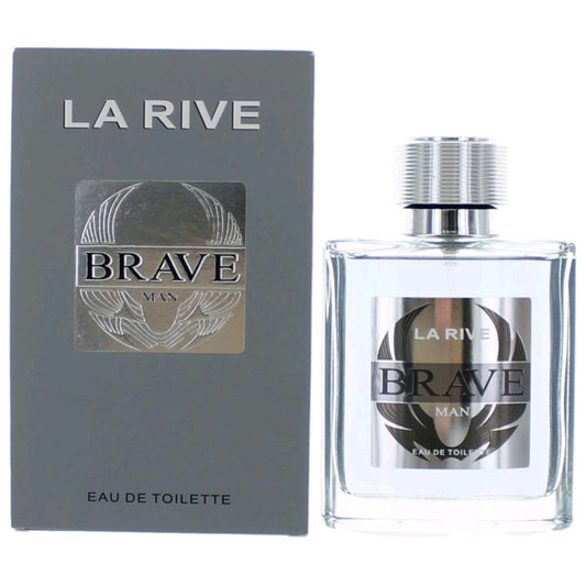 Brave Man by La Rive, 3.4 oz EDT Spray for Men