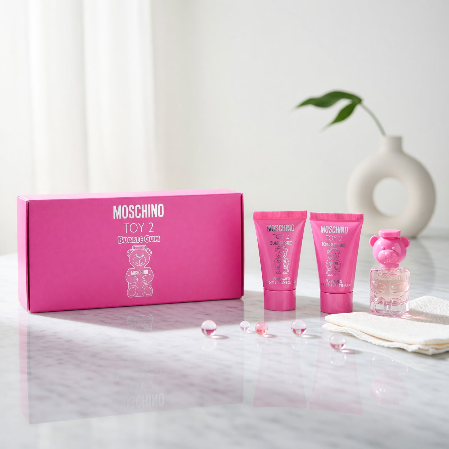 Moschino Toy 2 Bubble Gum by Moshino, 3 Piece Mini Set for Women