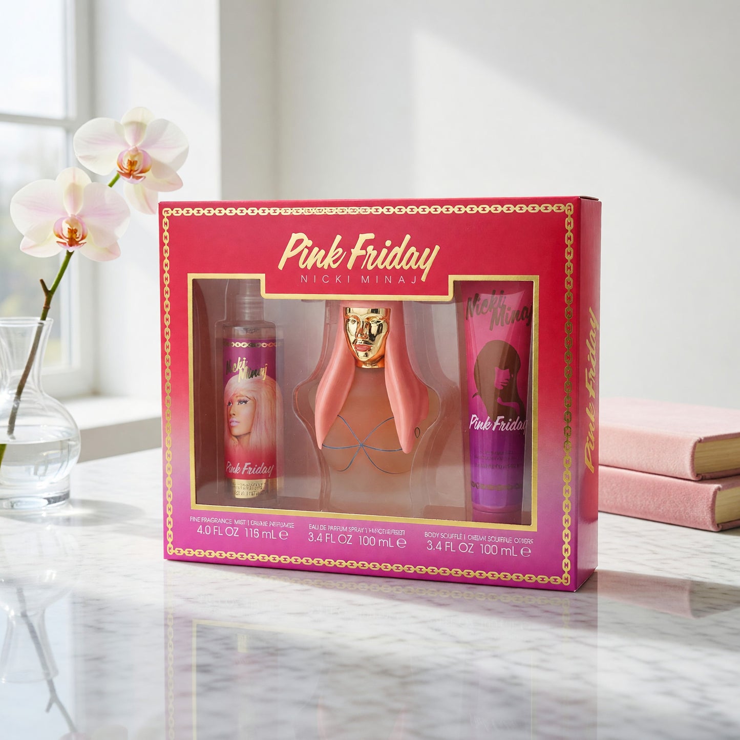 Pink Friday by Nicki Minaj, 3 Piece Gift Set for Women