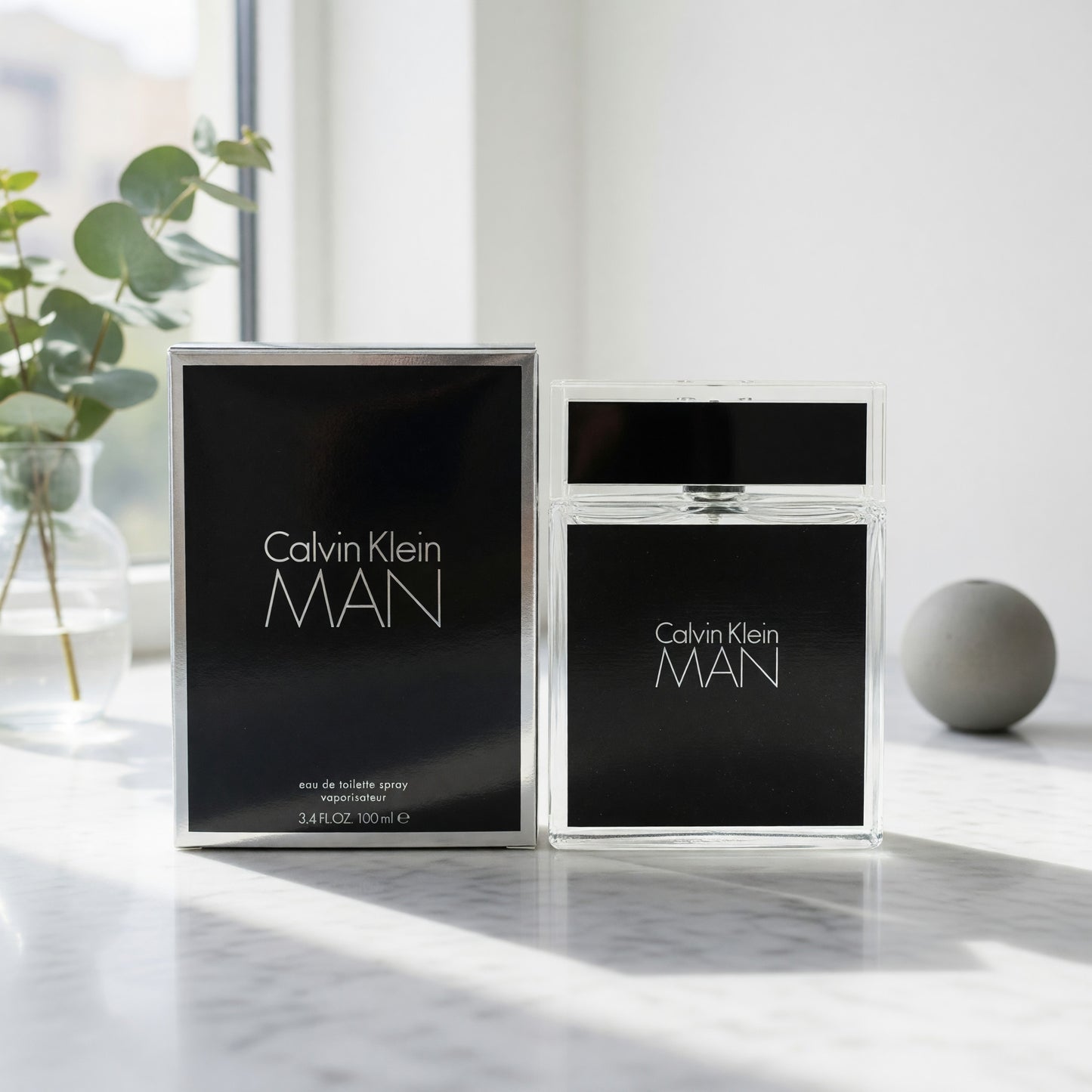 Calvin Klein Man by Calvin Klein, 3.4 oz EDT Spray for Men