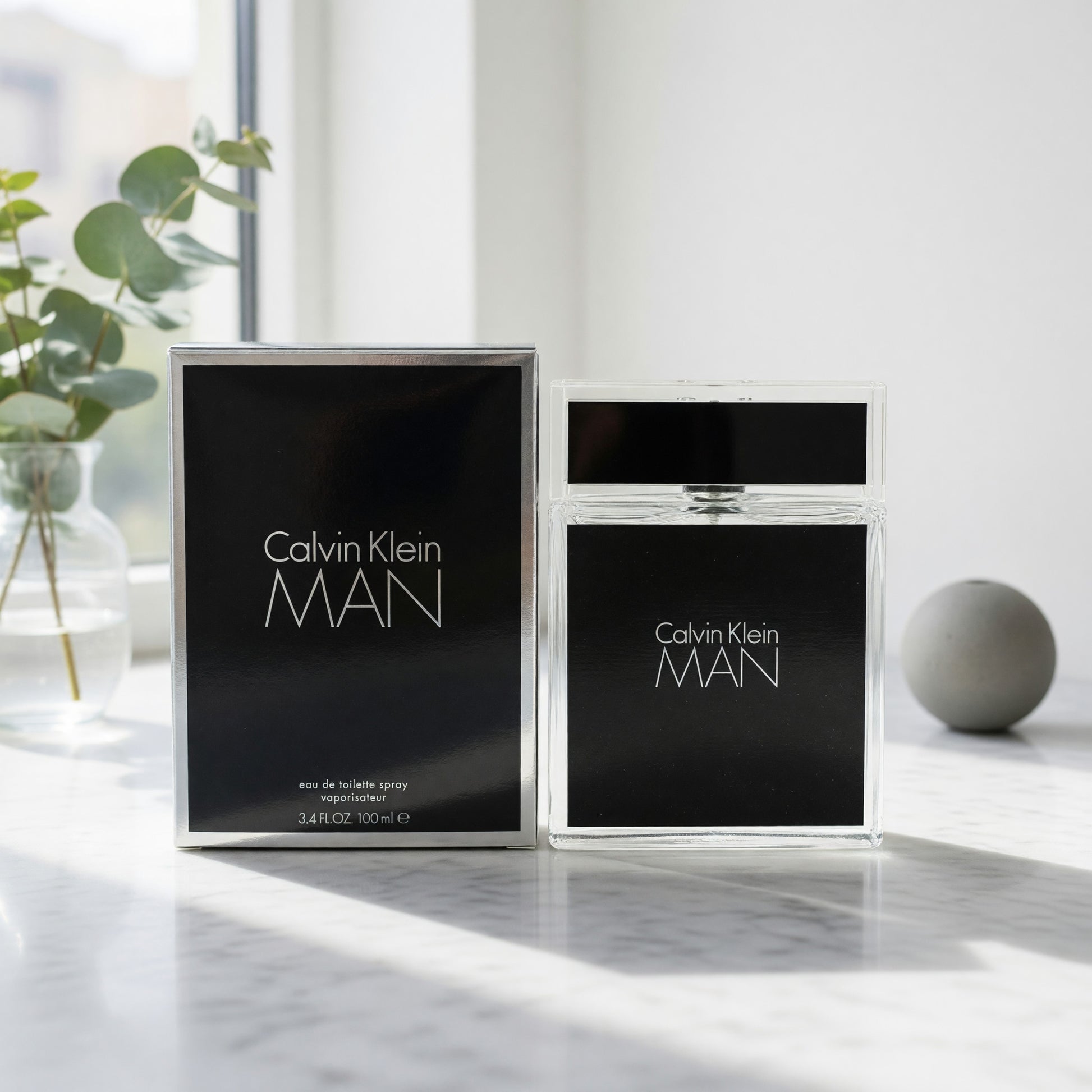 Calvin Klein Man by Calvin Klein, 3.4 oz EDT Spray for Men