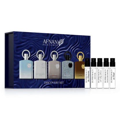 Supremacy Homme Series by Afnan, 5 Piece Discovery Set for Men