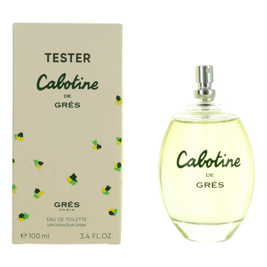 Cabotine by Parfums Gres, 3.4 oz EDT Spray for Women Tester 