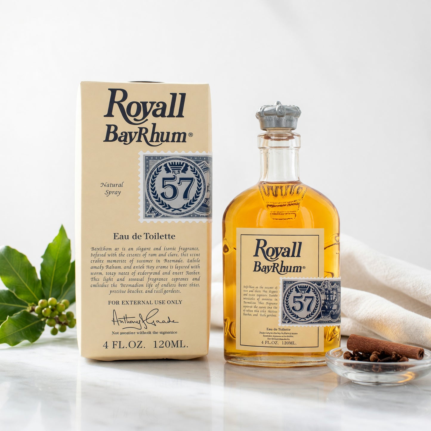 Royall BayRhum 57 by Royall Fragrances, 4 oz EDT Spray for Men