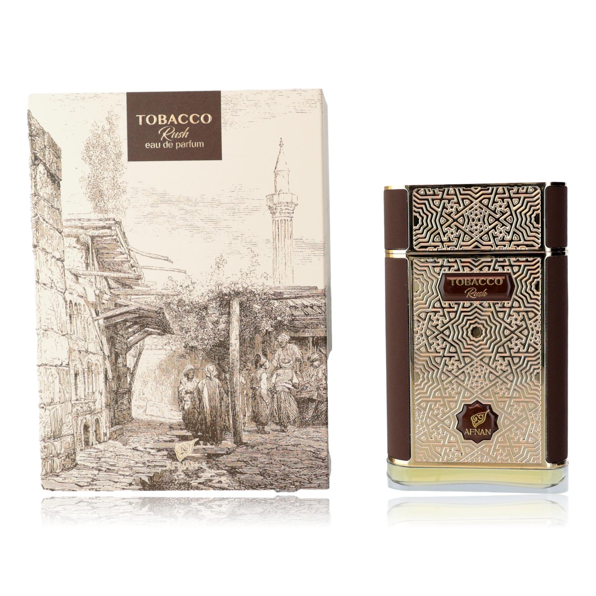  Tobacco Rush by Afnan, 2.7 oz EDP spray for Unisex 