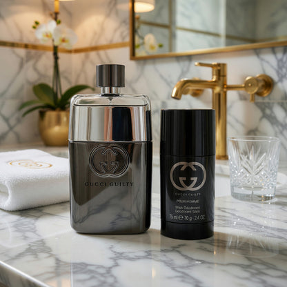 Gucci Guilty Pour Homme by Gucci, 2 Piece Gift Set for Men