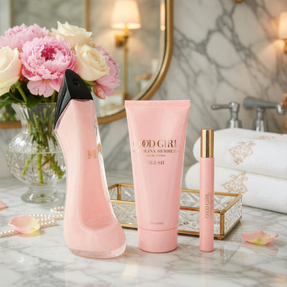 Good Girl Blush by Carolina Herrera, 3 Piece Gift Set for Women