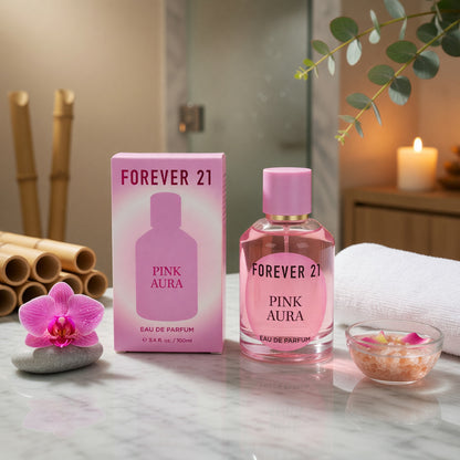 Forever 21 Pink Aura by Forever 21, 3.4 oz EDP Spray for Women