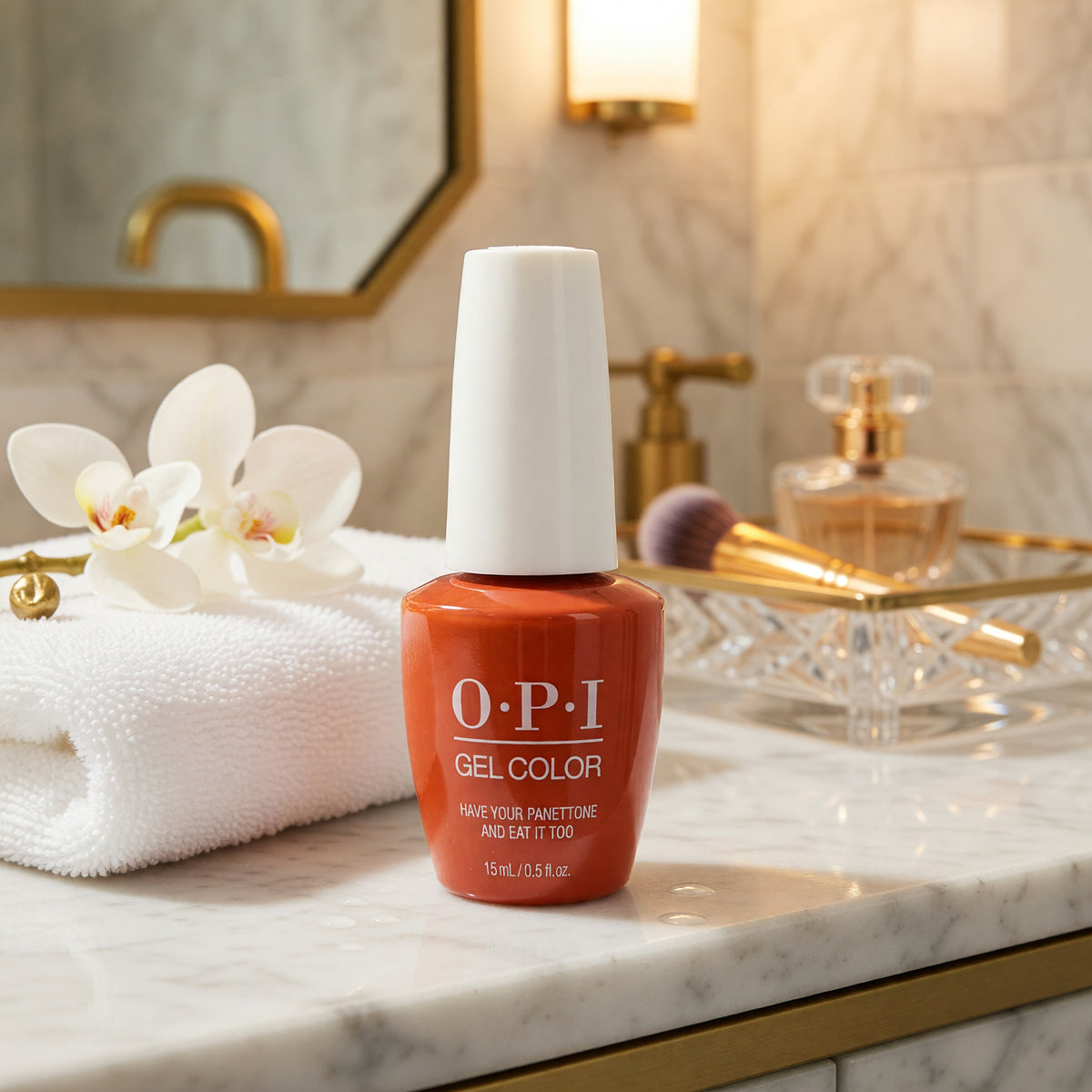 OPI Gel Lacquer by OPI, 0.5oz Nail Color - Have Your Panettone and Eat It Too - Have Your Panettone and Eat It Too
