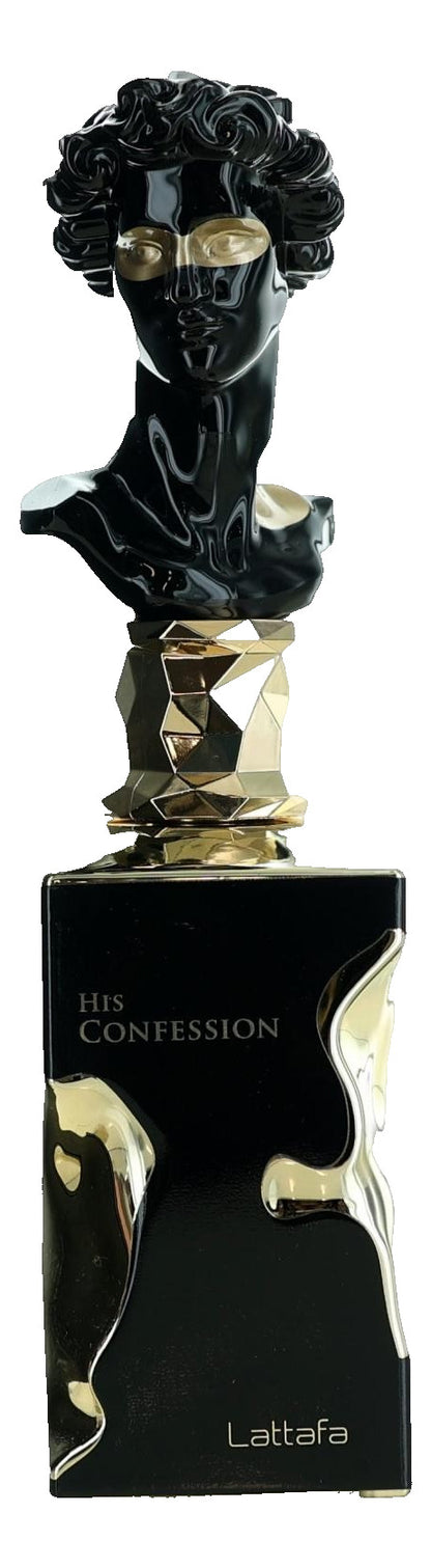 His Confession by Lattafa, 3.4 oz EDP Spray for Men