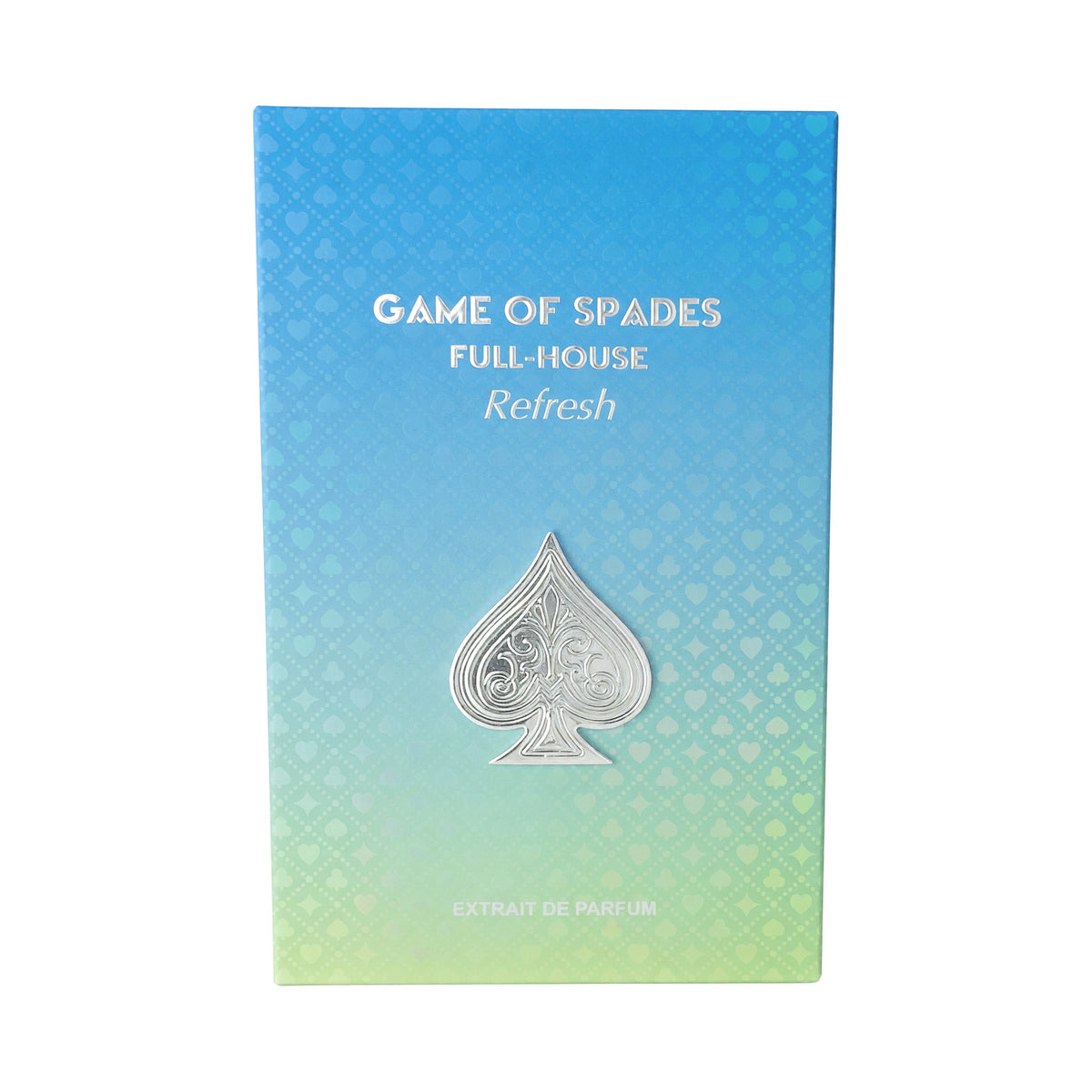Game of Spade Full House Refresh, 3.4oz Extrait De Parfum Spray for Unisex