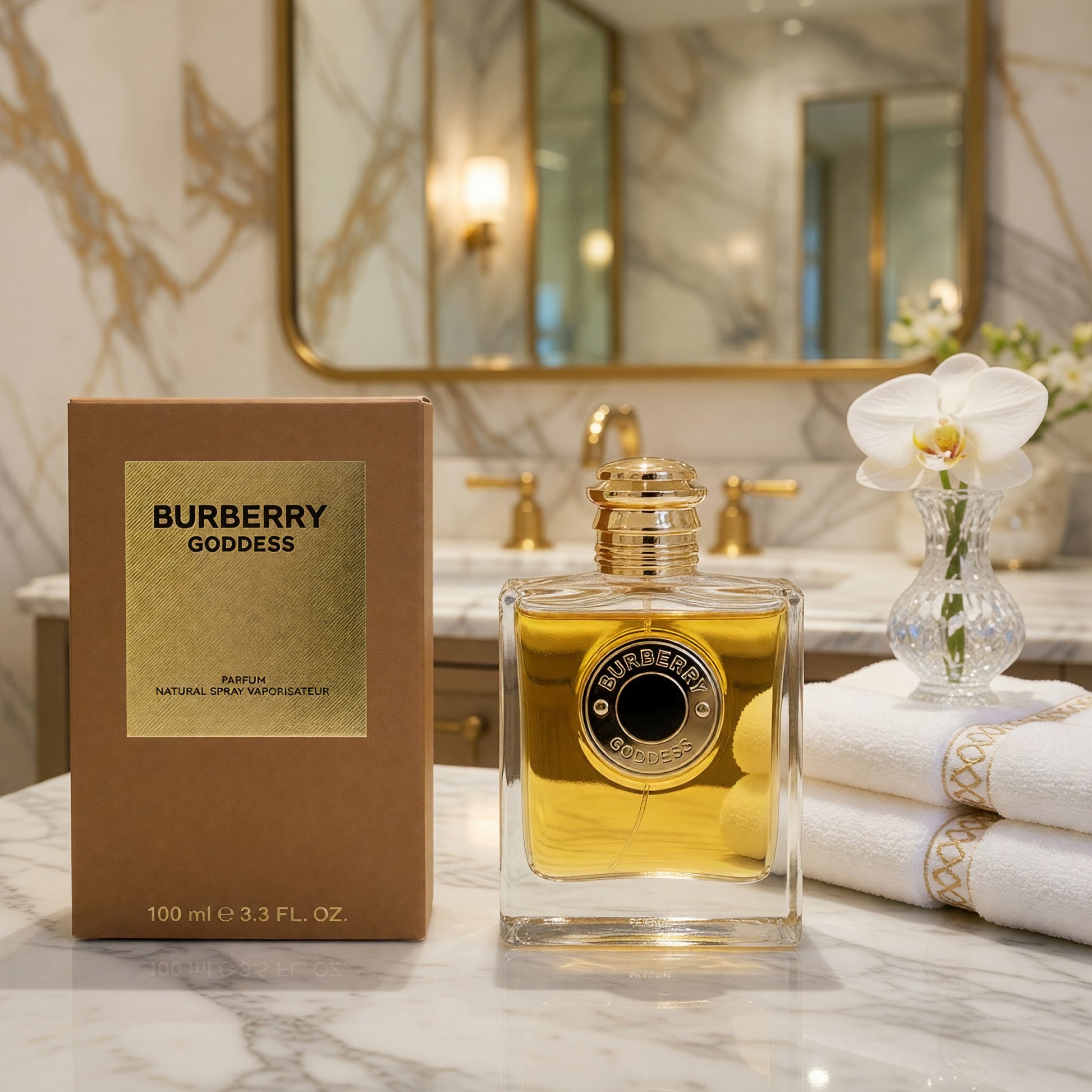Burberry Goddess by Burberry, 3.4 oz Parfum Spray for Women