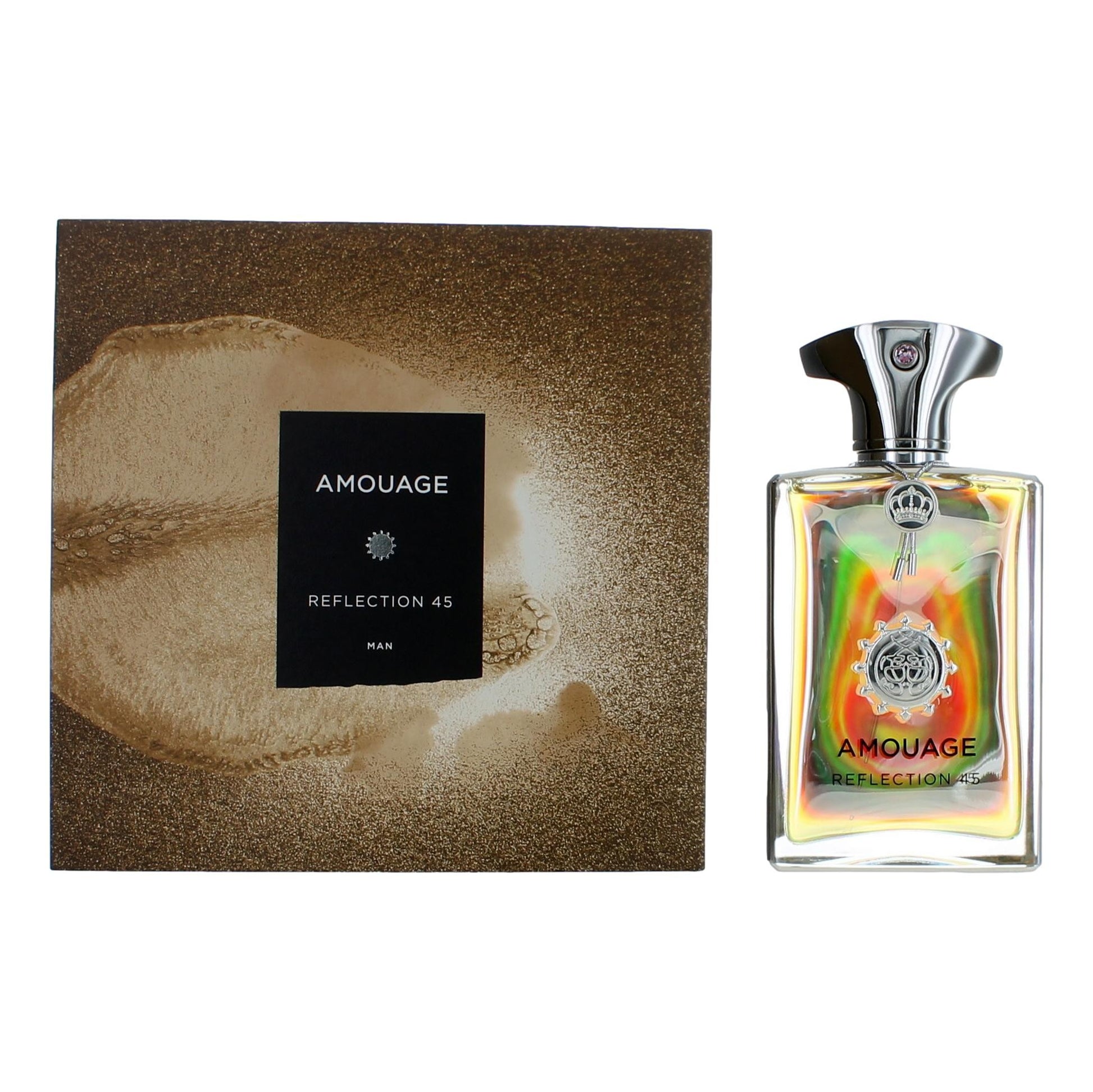 Reflection 45 by Amouage, 3.4 oz Extrait De Parfum Spray for Men